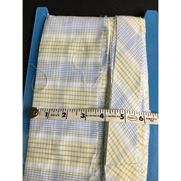 Vintage Fabric Strips Over 20 yards handmade for DIY Ruffle Crafting Sewing - Picture 3 of 4